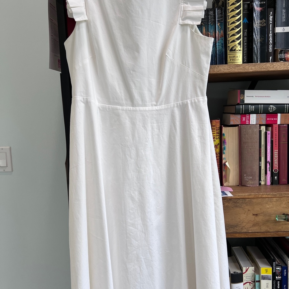 ANTONIO MELANI White Sleeveless Dress